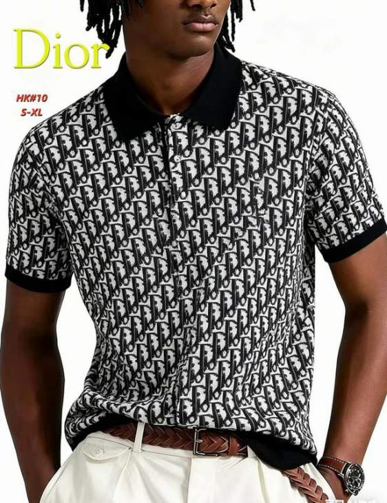 Dior Polo Shirts Short _SKUDiorS-XL12yr50928346